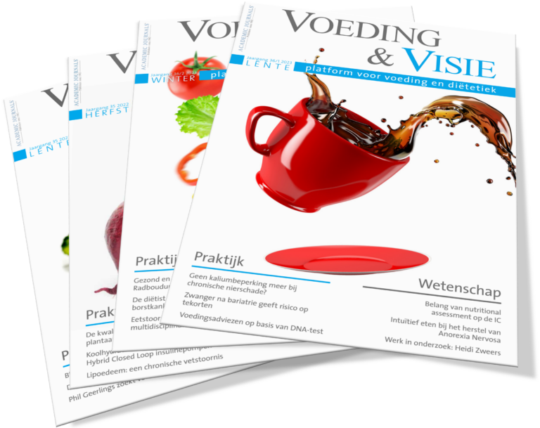 Abonnement Tijdschrift Voeding & Visie - Voeding & Visie