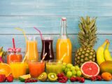 nutrition, fruits, juice