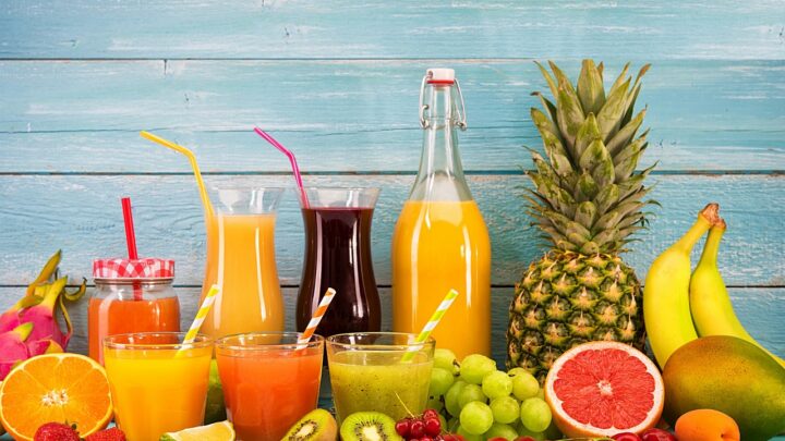 nutrition, fruits, juice
